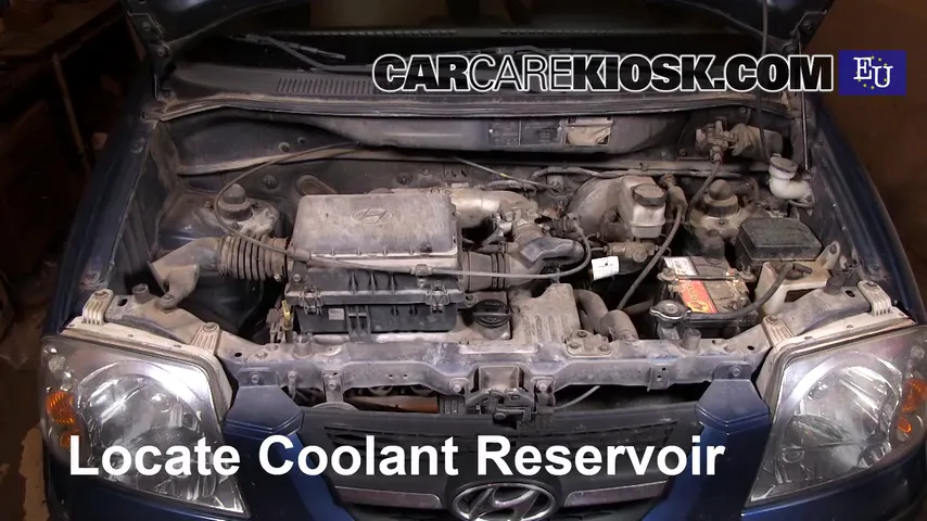 2007 Hyundai Atos Prime Comfort 1.1L 4 Cyl. Coolant (Antifreeze) Flush Coolant
